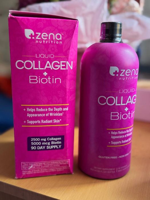Коллаген Zena Collagen+Biotin, 900 мл.