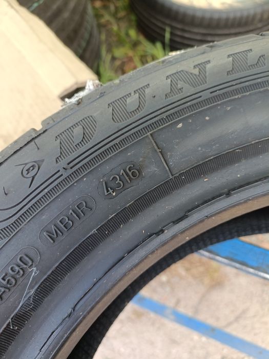 C08, 185/60r15 Dunlop Sport Blu Response z 2016r 6.8mm