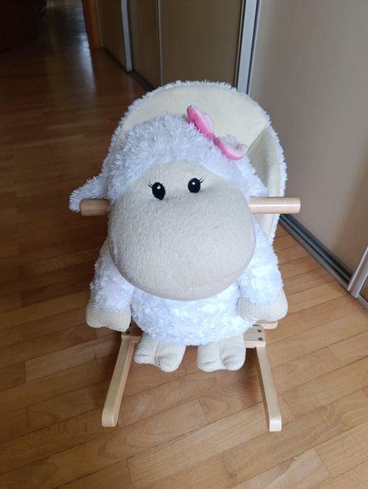 Owieczka/konik na biegunach bujak