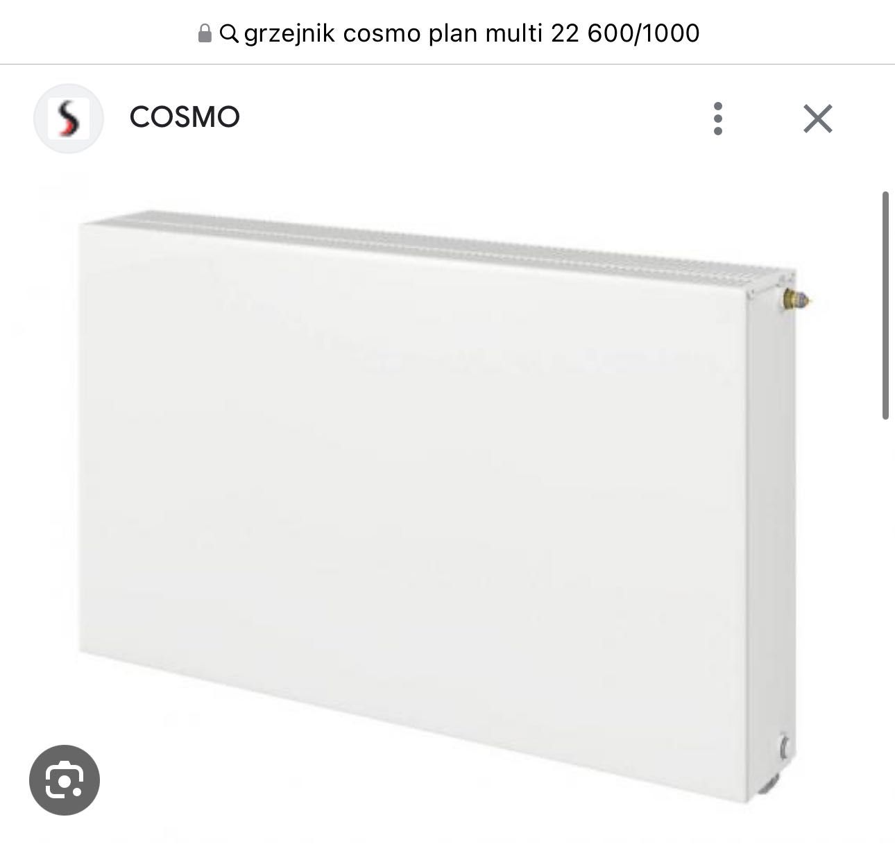 Grzejnik płytowy Cosmo Plan Multi 22P 600/1000 NOWY