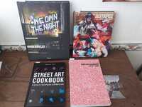 Livros Street Art cook book  Keith Haring, Juxtapoz, we own the night