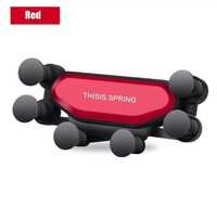 Універсальний автомобільний тримач для телефону Syrinx Колір червоний