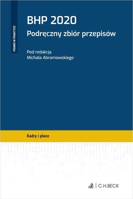 BHP 2020. Podręczny zbiór przepisów