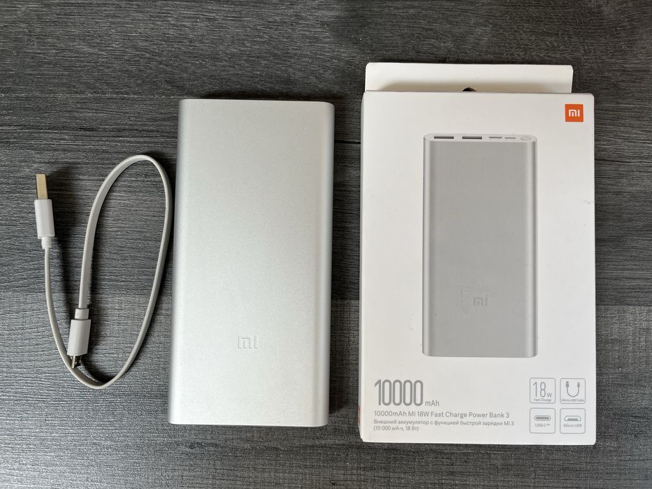 Powerbank 10000mAh 18W Fast Charge Power Bank 3