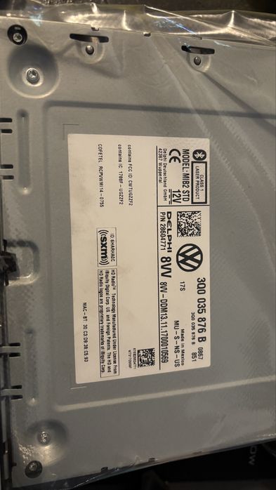 Radio Nawigacja VW Volkswagen Delphi MIB2 STD
