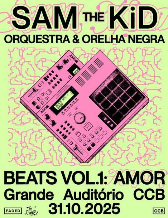 Bilhetes Sam The Kid Orquestra & Orelha Negra