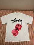 Koszulka damska Stussy biała, rozmiar M
