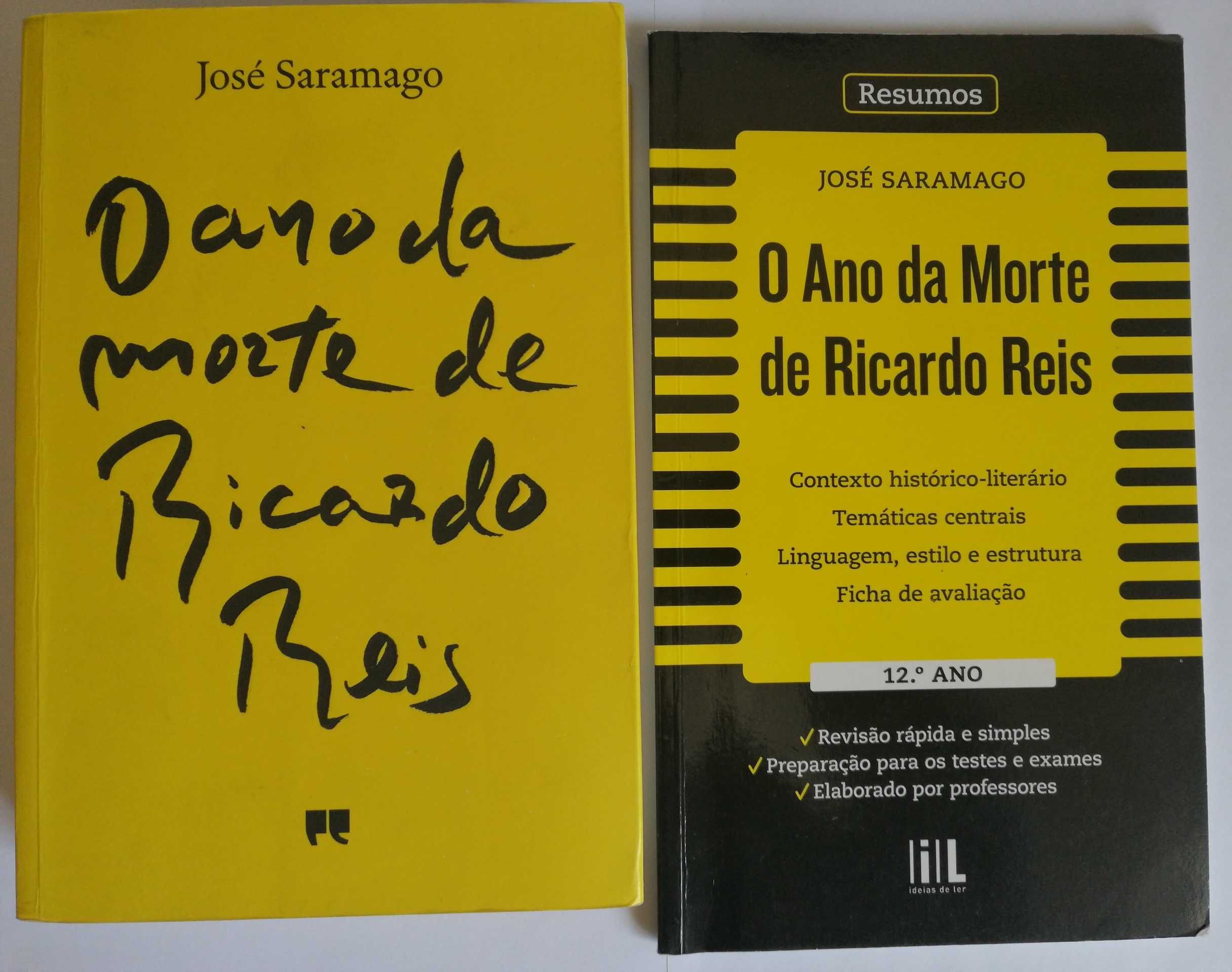 Os Maias, O ano da Morte de Ricardo reis, e o estudo das Obras, novos