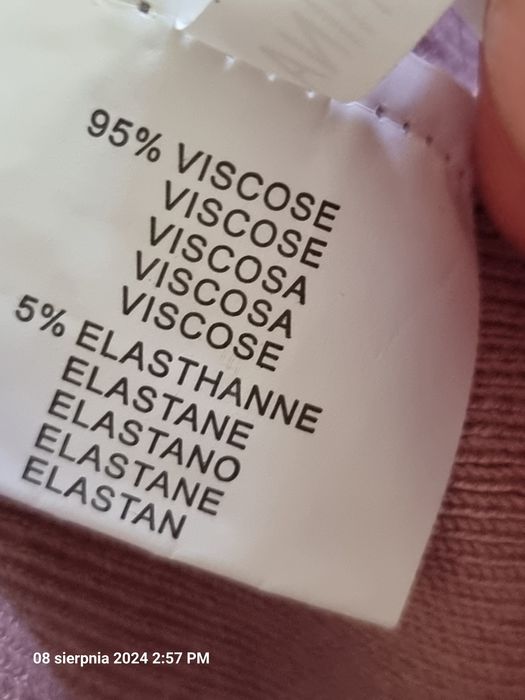 Sweter firmy GD z wiskozy