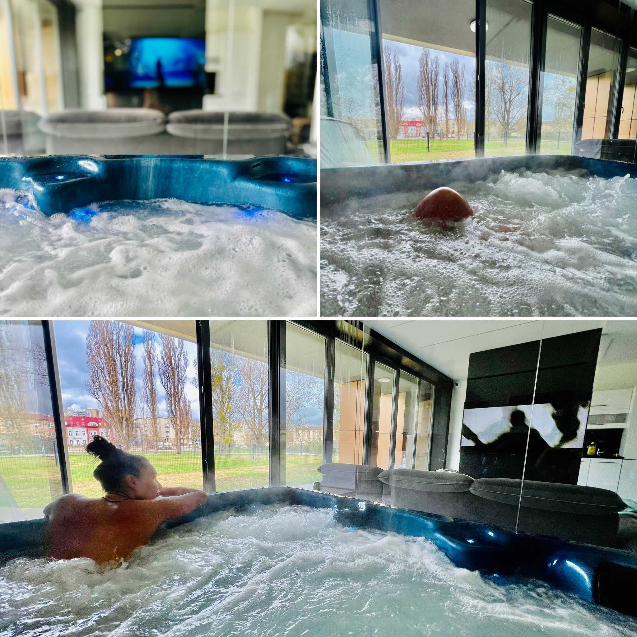 Luksusowy apartament VIP na doby dla Dwojga - prywatne Jacuzzi i Sauna