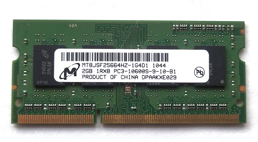 Pamięć RAM DDR3 Micron MT8JSF25664HZ-1G4D1 2 GB