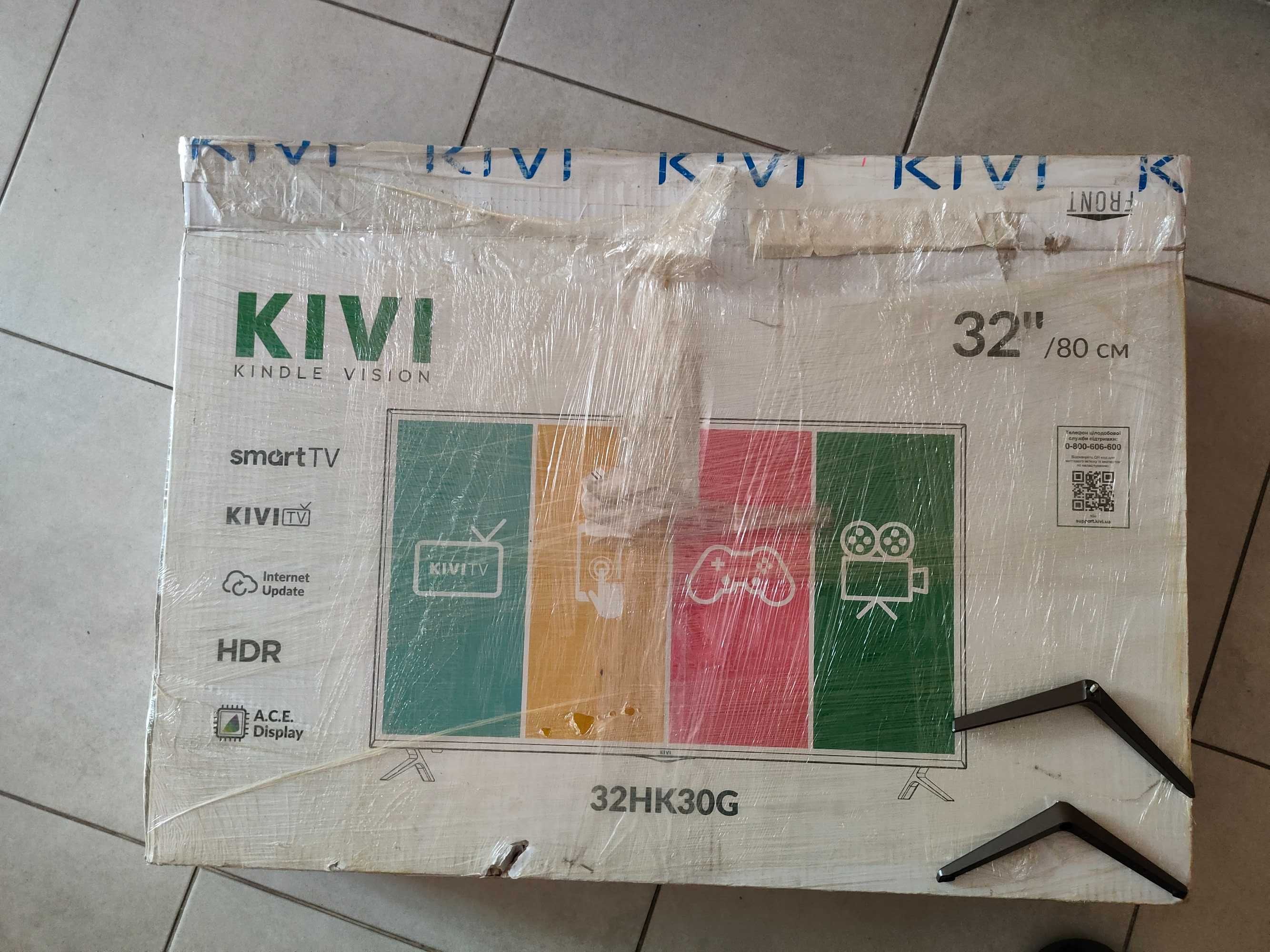 Телевізор KIVI 32HK30G з Smart TV і Wi-Fi