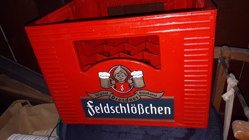 Skrzynka do transportu piwa Feldschlösschen