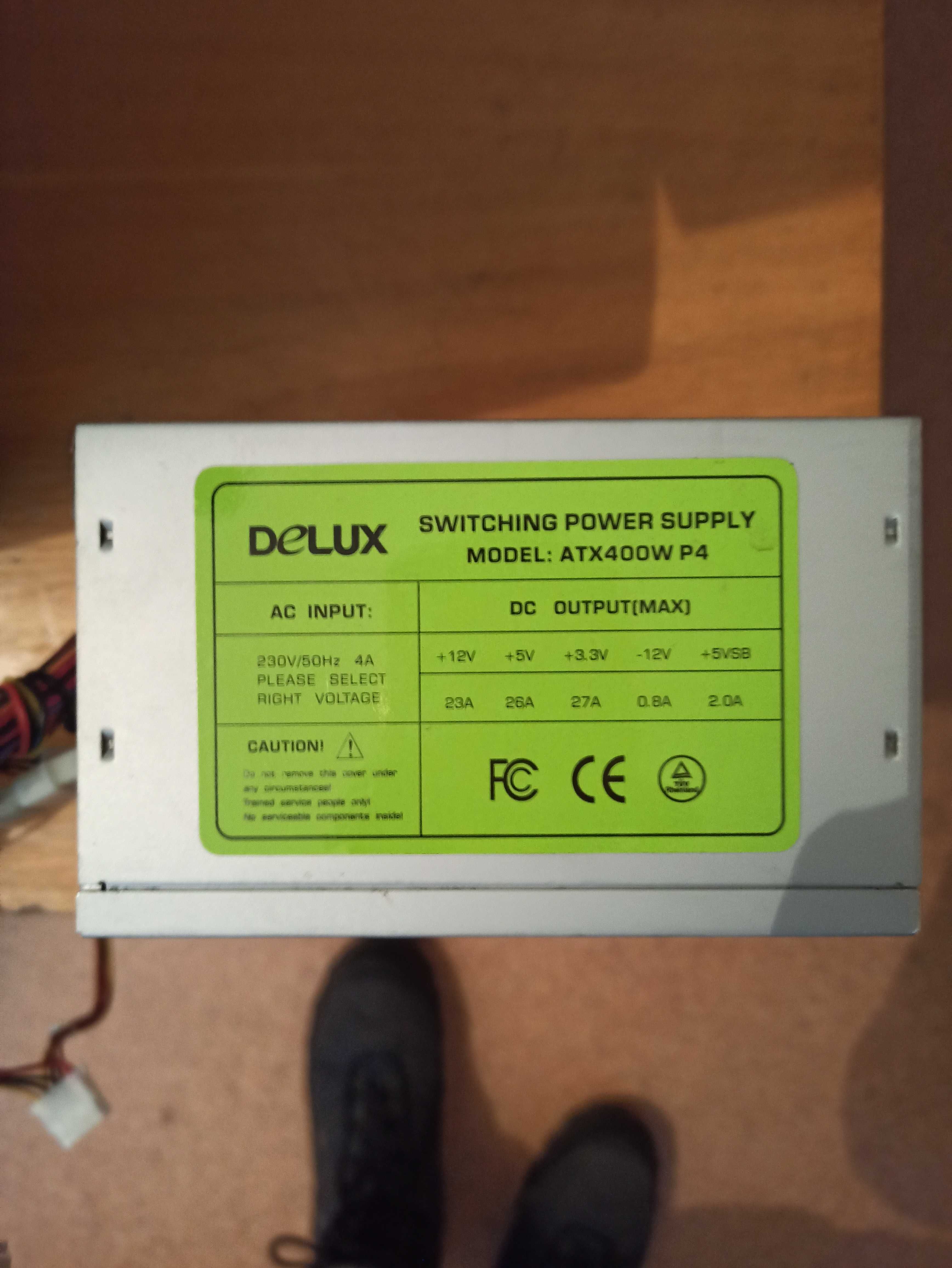 Блок питания Delux ATX - 400W (P4)