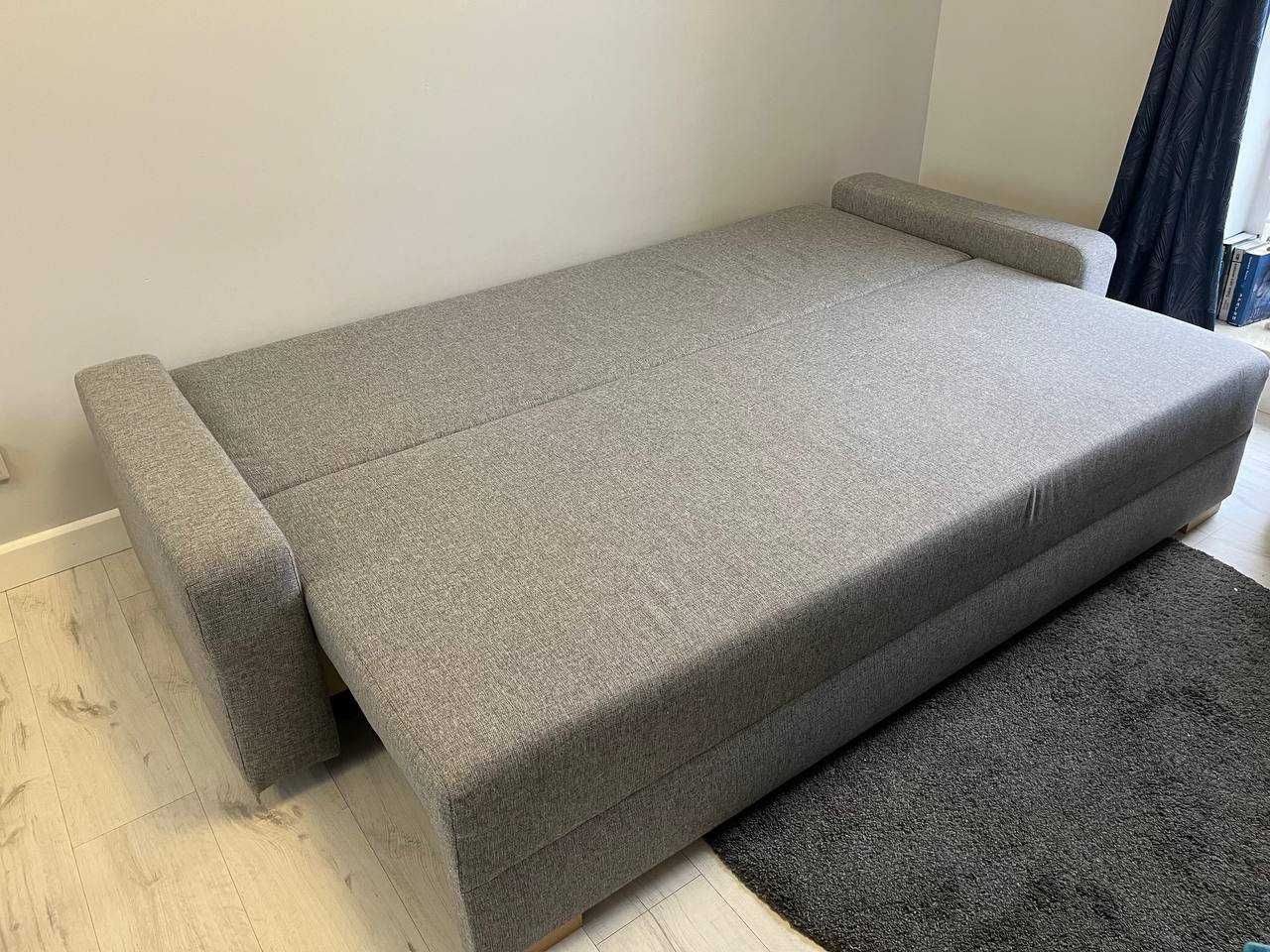 Rozkładana sofa 3-osobowa  IKEA GRALVIKEN, szary