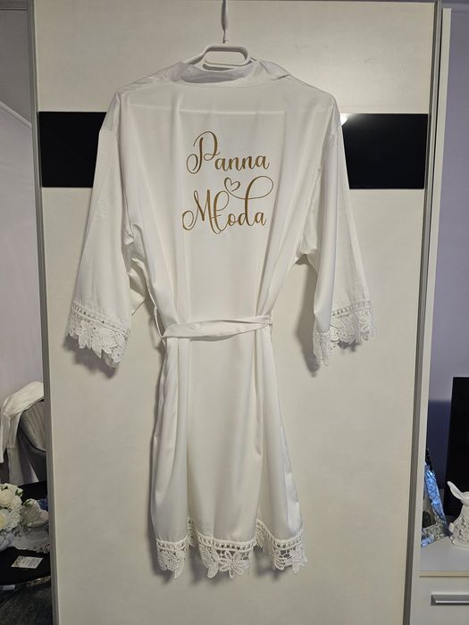 Szlafrok ślubny Panna Młoda Shebywedding