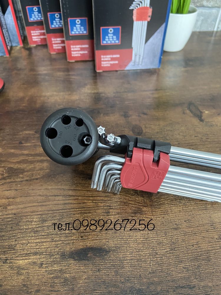 Ключі шестигранні, зірочки, торкс, torx, Parkside з НІМЕЧЧИНИ