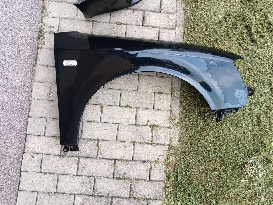 Maska zderzak LZ5J błotnik prawy LZ5A przód Audi A4 B7 części