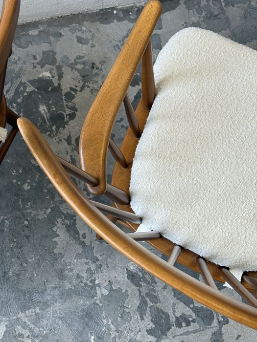 Fotele Farstrup Dania boucle farm hause japandi vintage