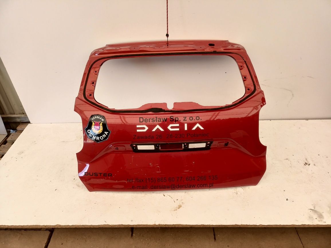 Dacia Duster II 2 lift FL 22- klapa tylna tył bagażnika pokrywa