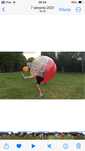 8 szt Pompowane kule do gry, bumper ball