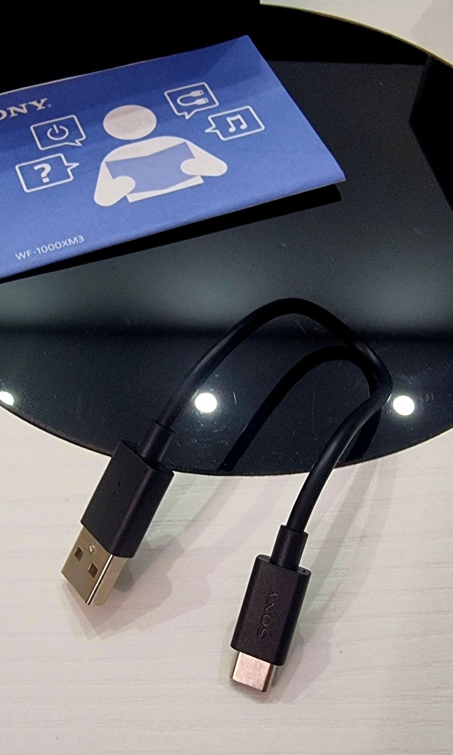 Auriculares Sony True Wireless WF-1000XM3 em excelente condições!