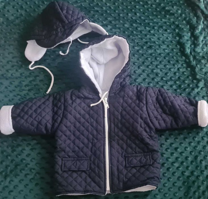 Chłopięca kurteczka do chrztu rozmiar 74