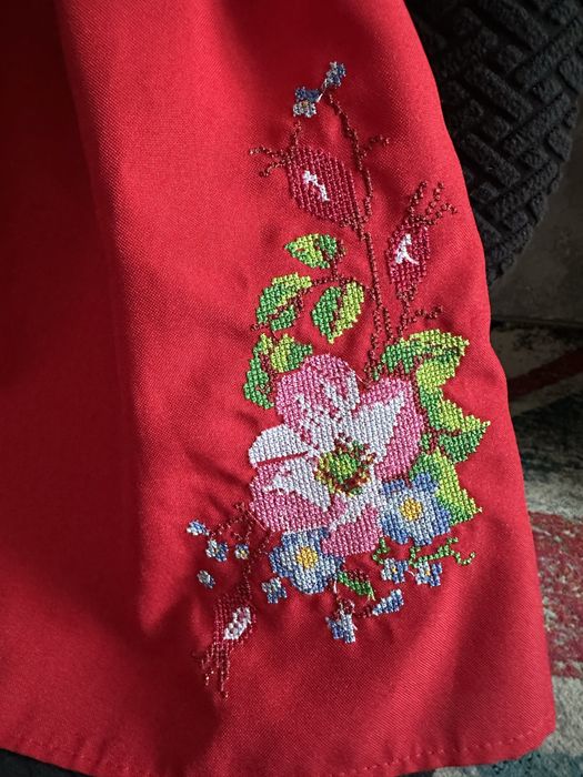 Вишиванка. Комплект. Вишита сорочка і спідничка для дівчинки