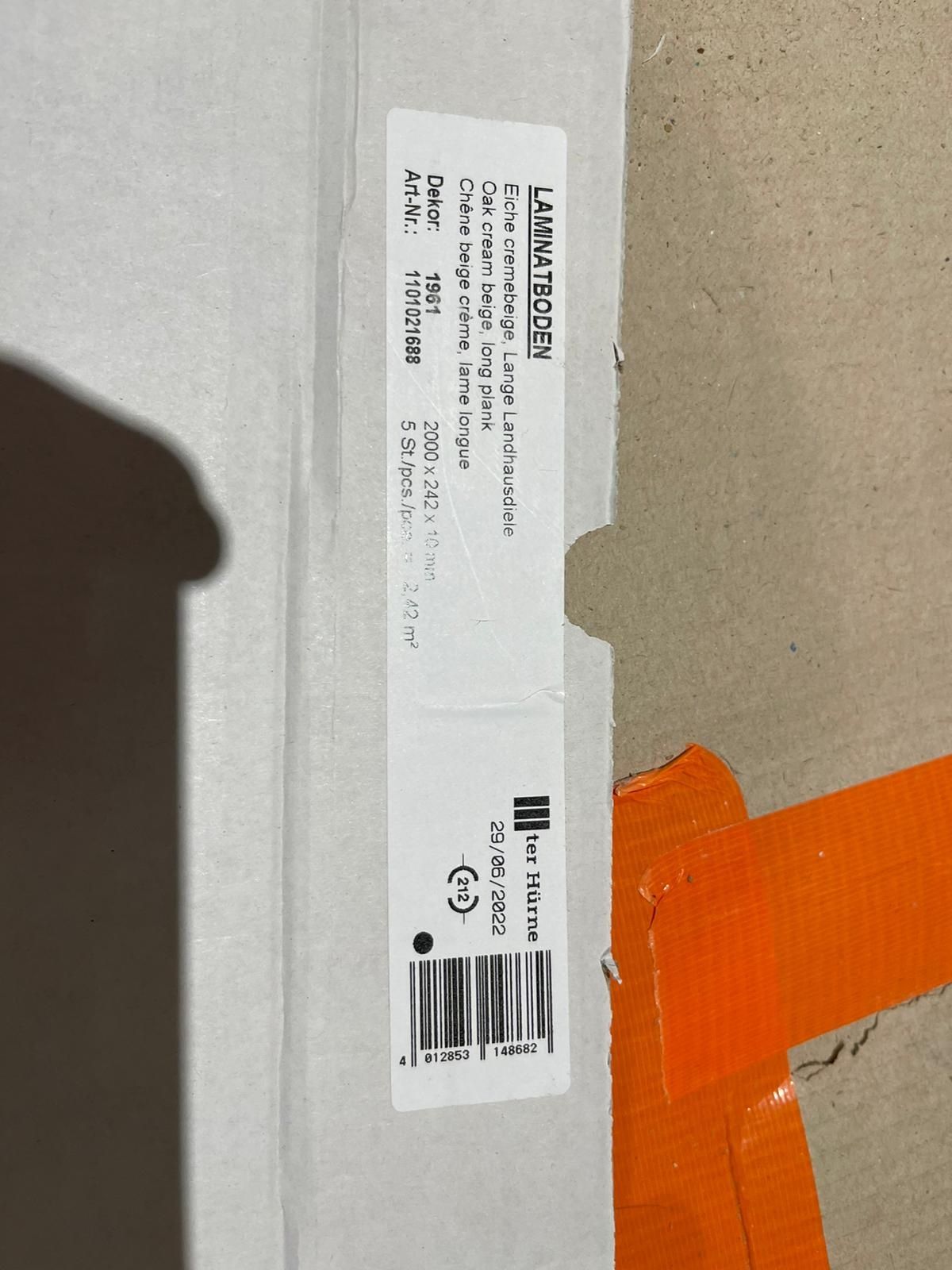 Panele laminowane Ter Hürne H03 Dąb 16,94 m2
