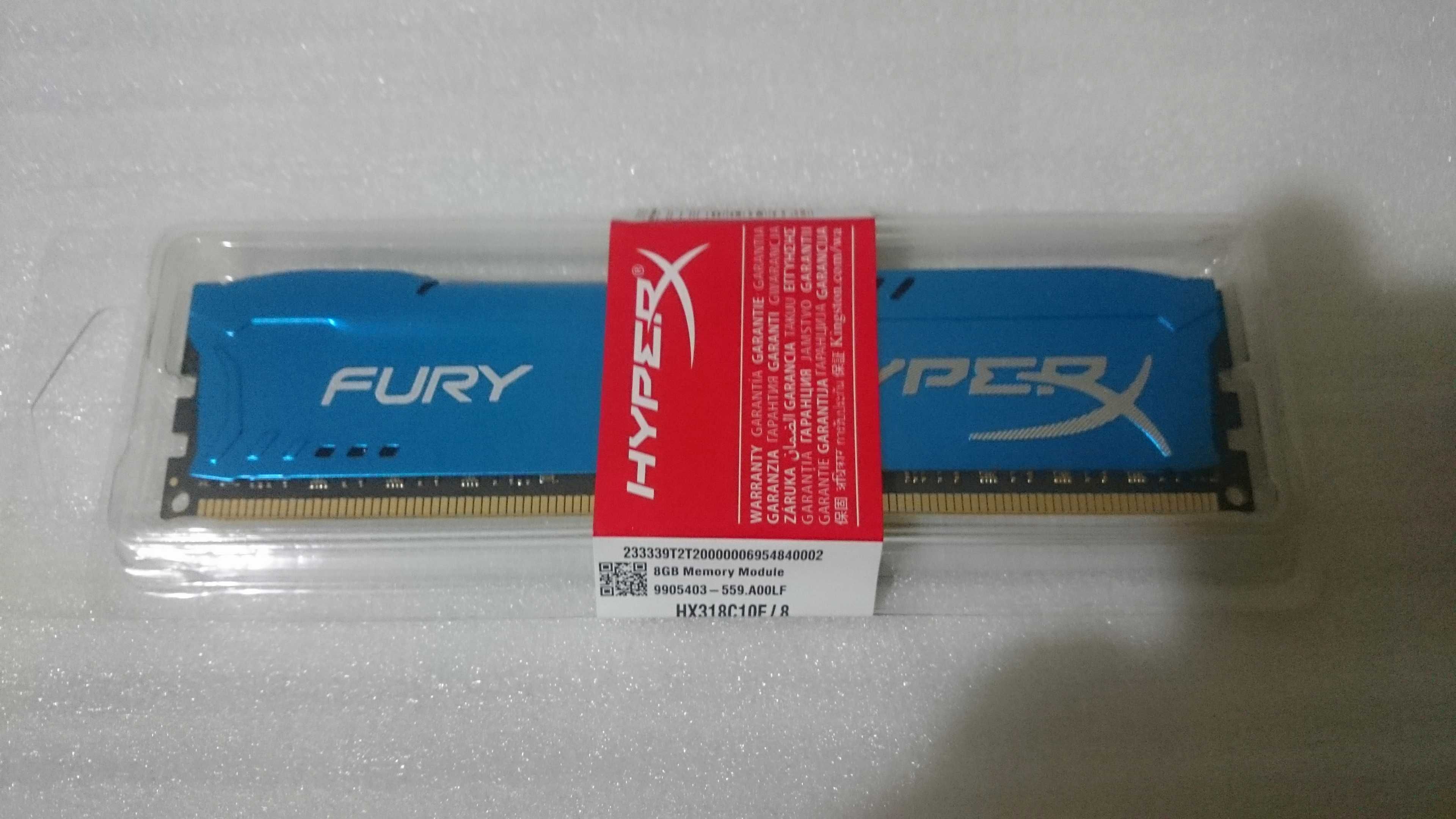 8GB Kingston DDR3 HyperX 1866 mhz, нова
