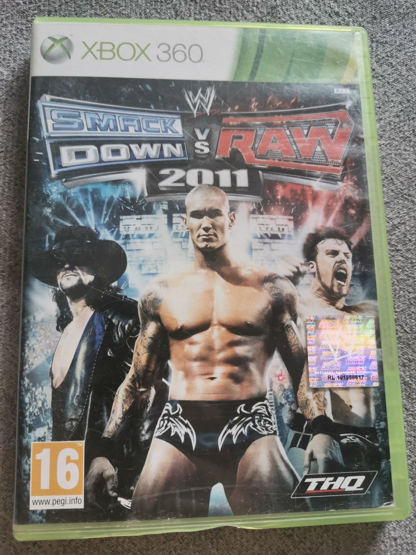 Smack Down vs Raw 2011 xbox 360