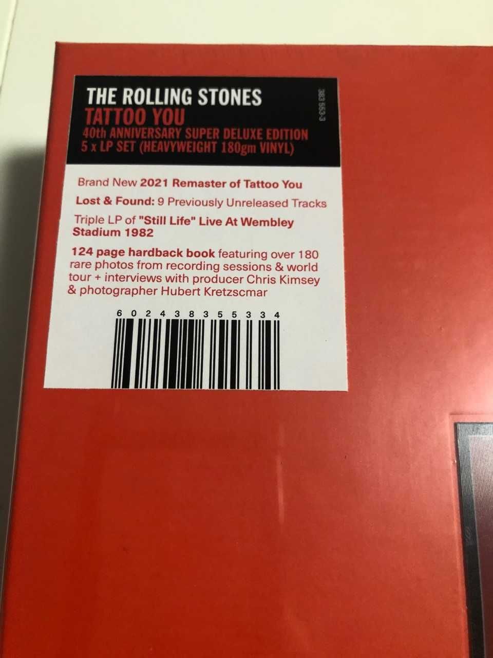The ROLLING Stones Tattoo You na 5LP Box