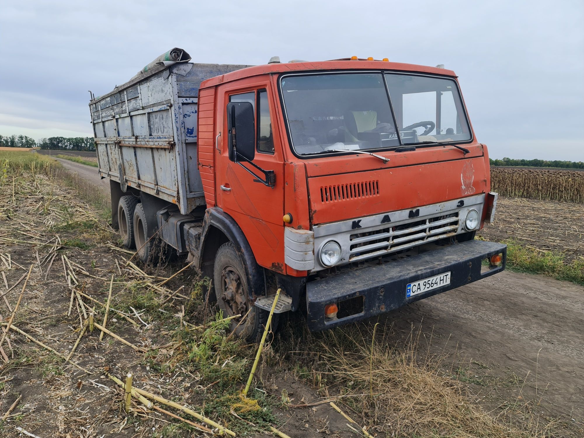 Продам камаз з прицепом
