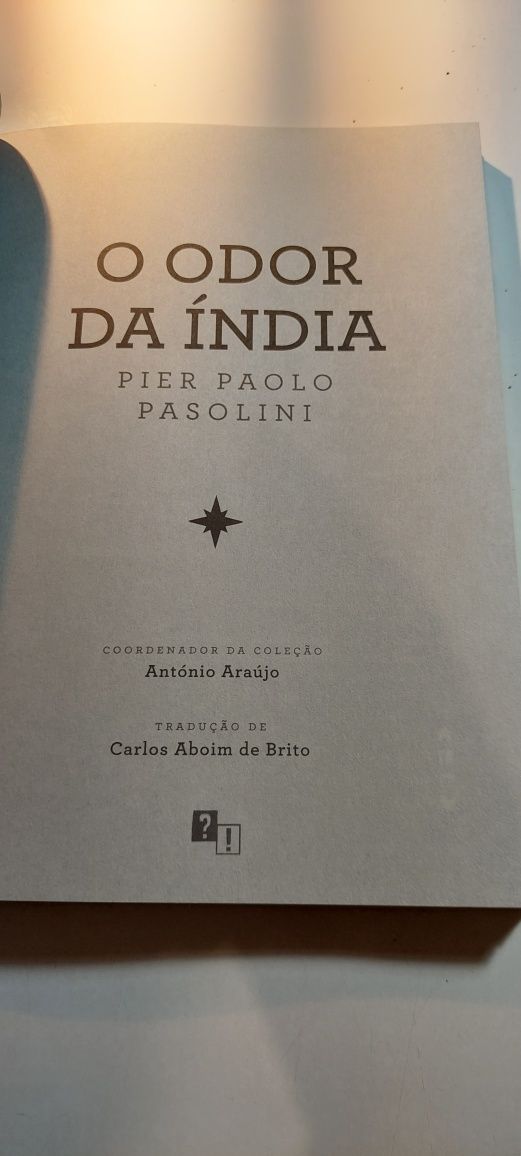 O Odor da Índia - Pier Paolo Pasolini