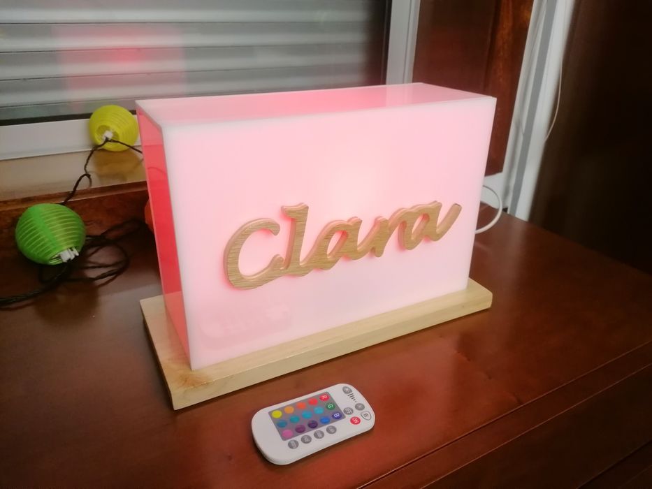 Candeeiro personalizado
