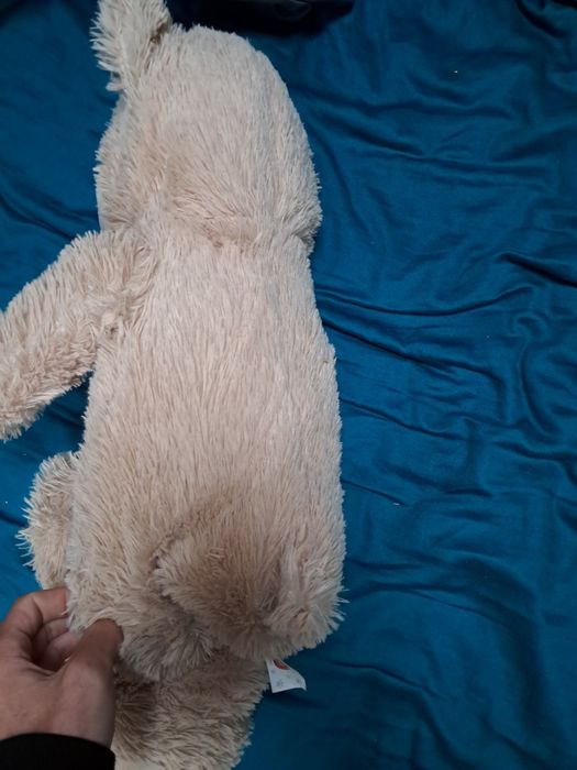 Pluszak miś beżowy i pluszak z bajki stich