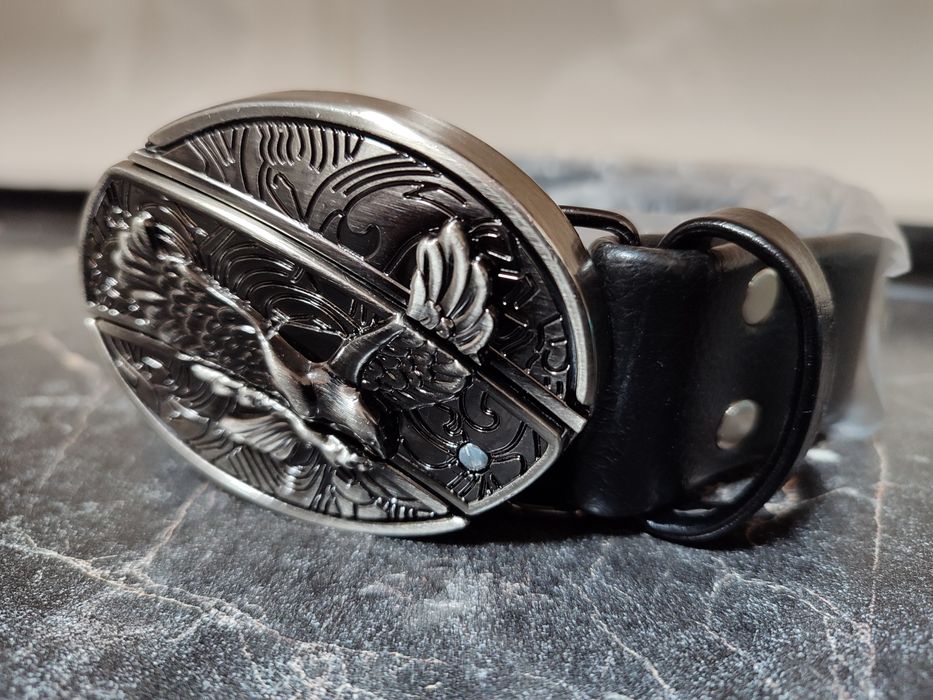 Неповторний стиль і надійний захист: Ремінь-нож в стилі панк