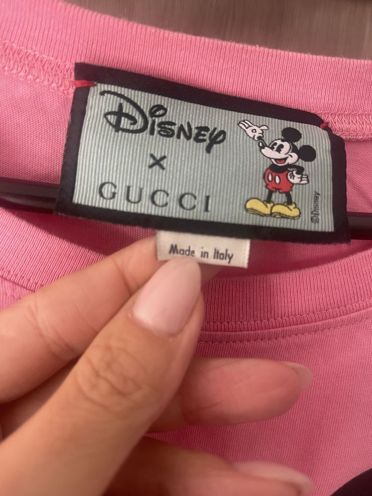 Gucci oryginalny t-shirt Myszka Miki S