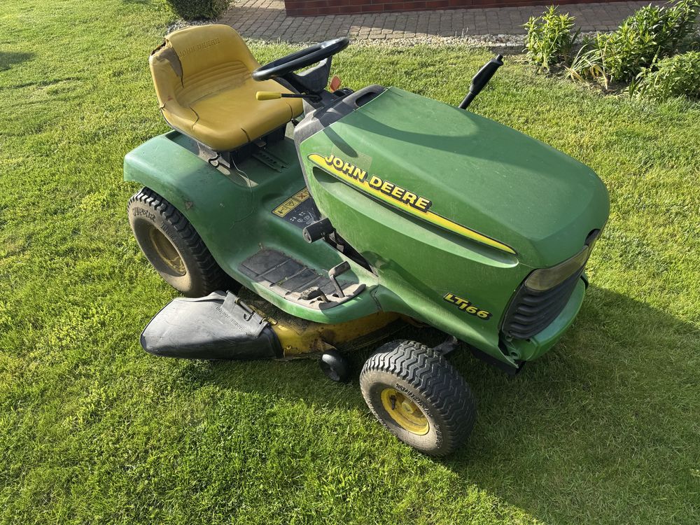 John deere lt166 kosiarka traktorek samojezdny yard man kubota