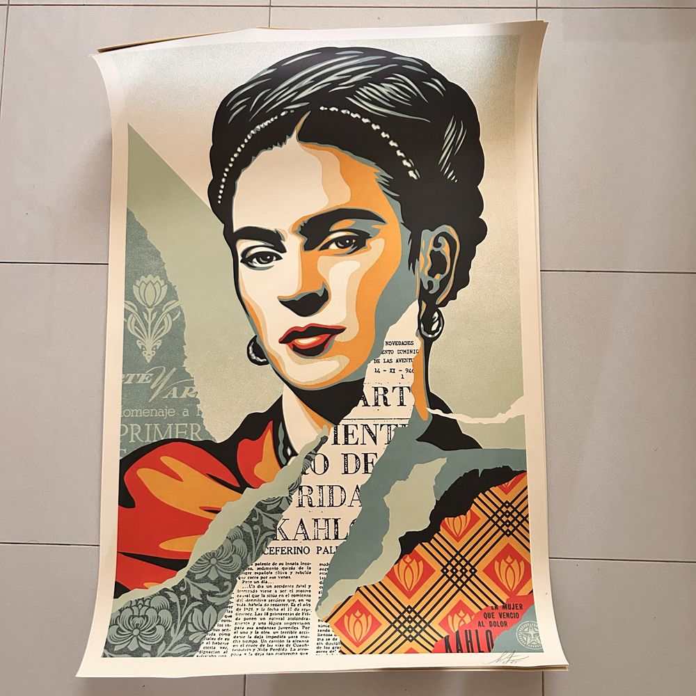 Shepard Farey Frida Kahlo