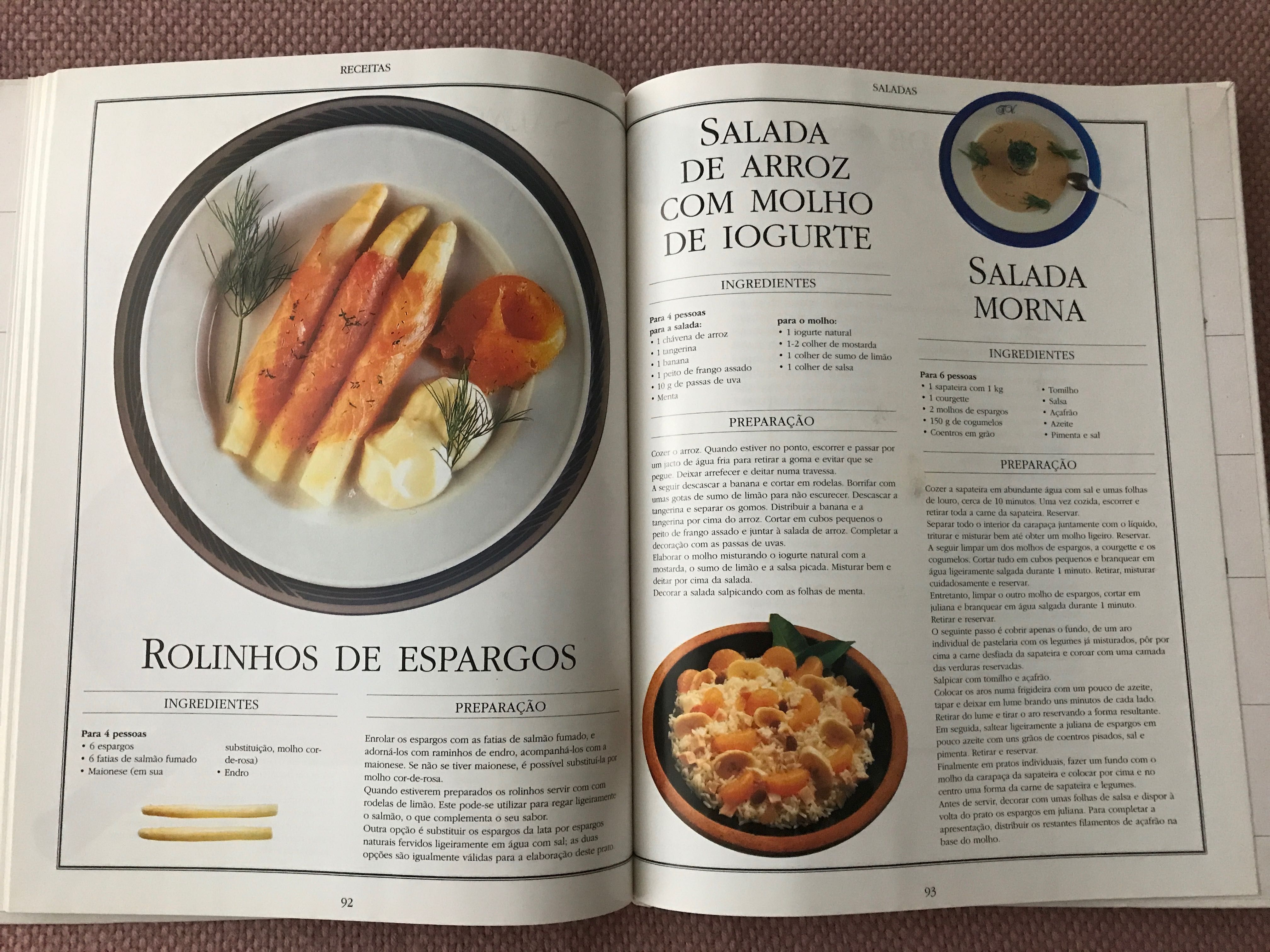 Acepipes e saladas - Cozinhas do Mundo