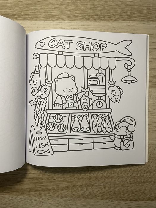 Livro de colorir Little Corner NOVO