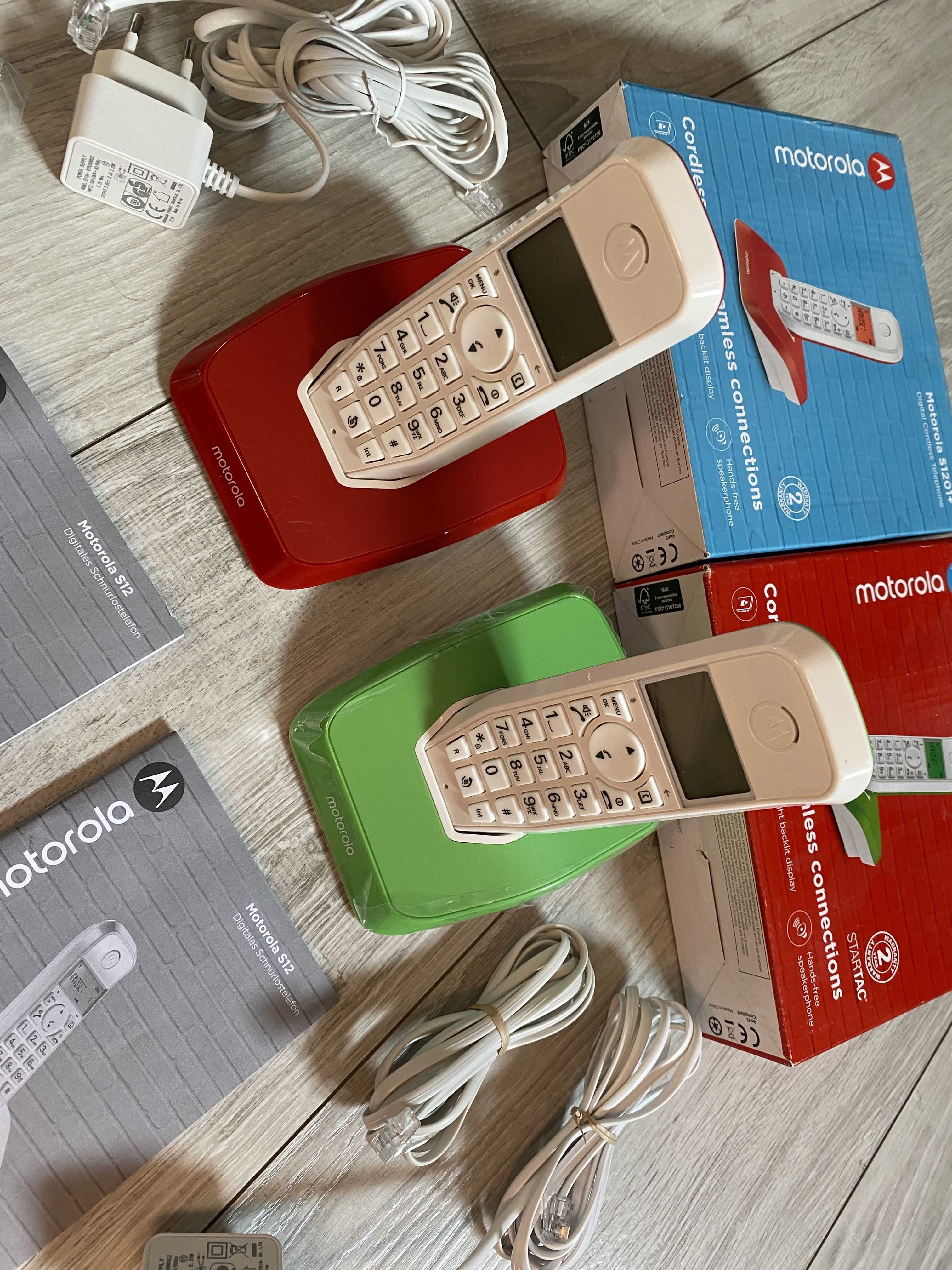 Motorola S120+ dwa telefony bezprzewodowe