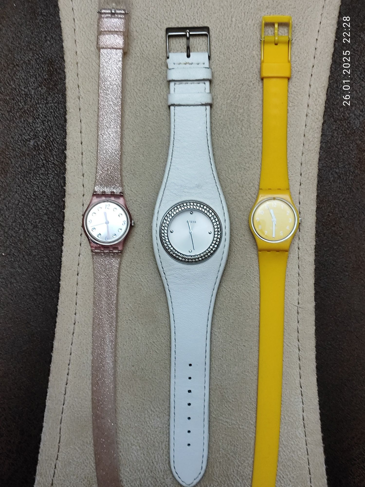Продам женские часы Swatch, Guess, Fossil, Meister Anker, Orient.