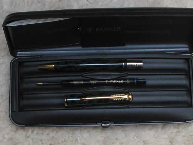 Długopis Parker Sonnet GT laka marmurek - zieleń