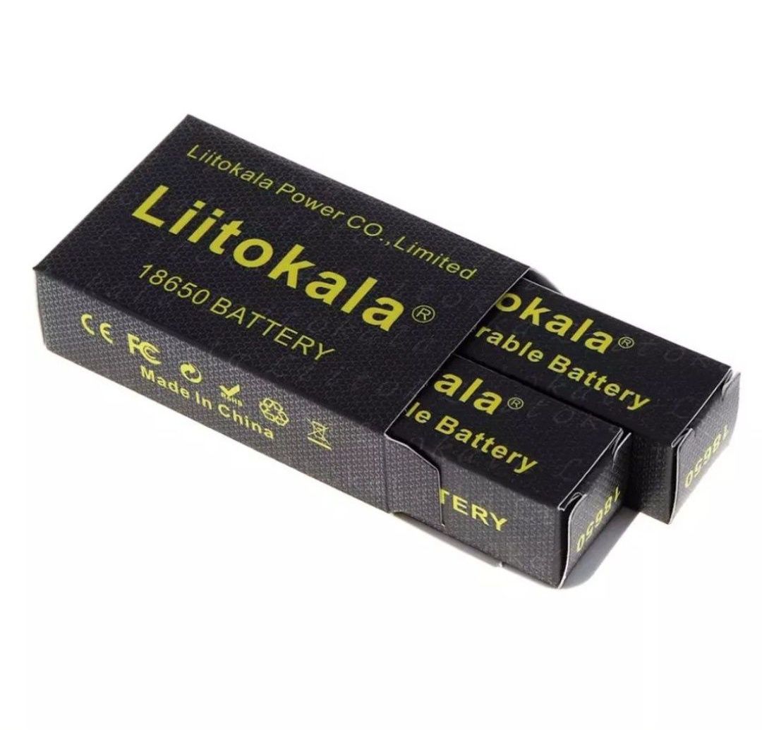 Акумулятори 18650 Liitokala Lii-35А новий оригінал  3500 mAh