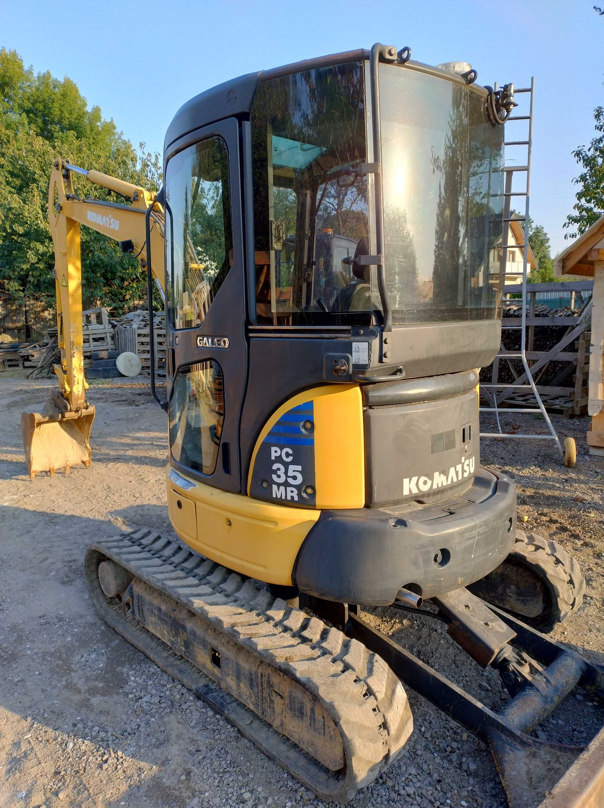 Koparka, minikoparka KOMATSU PC 35mr2 2006r