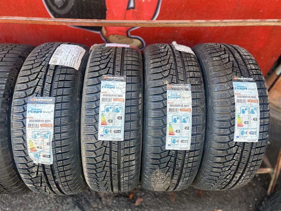 Зимняя резина 205/60/16 Hankook Winter icept evo2