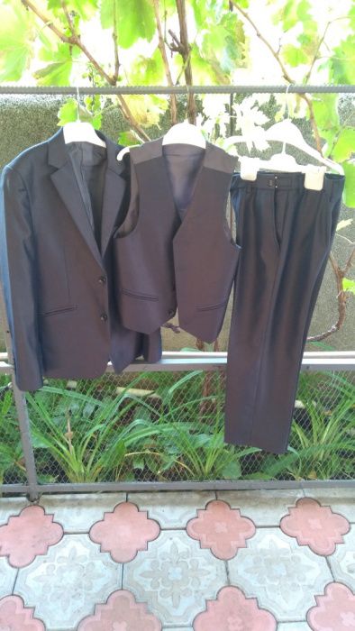 Костюм rado + школьный брюки желетка пиджак рост до 145 см размер 60