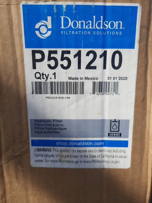 Фільтр гідравлічний Donaldson P551210